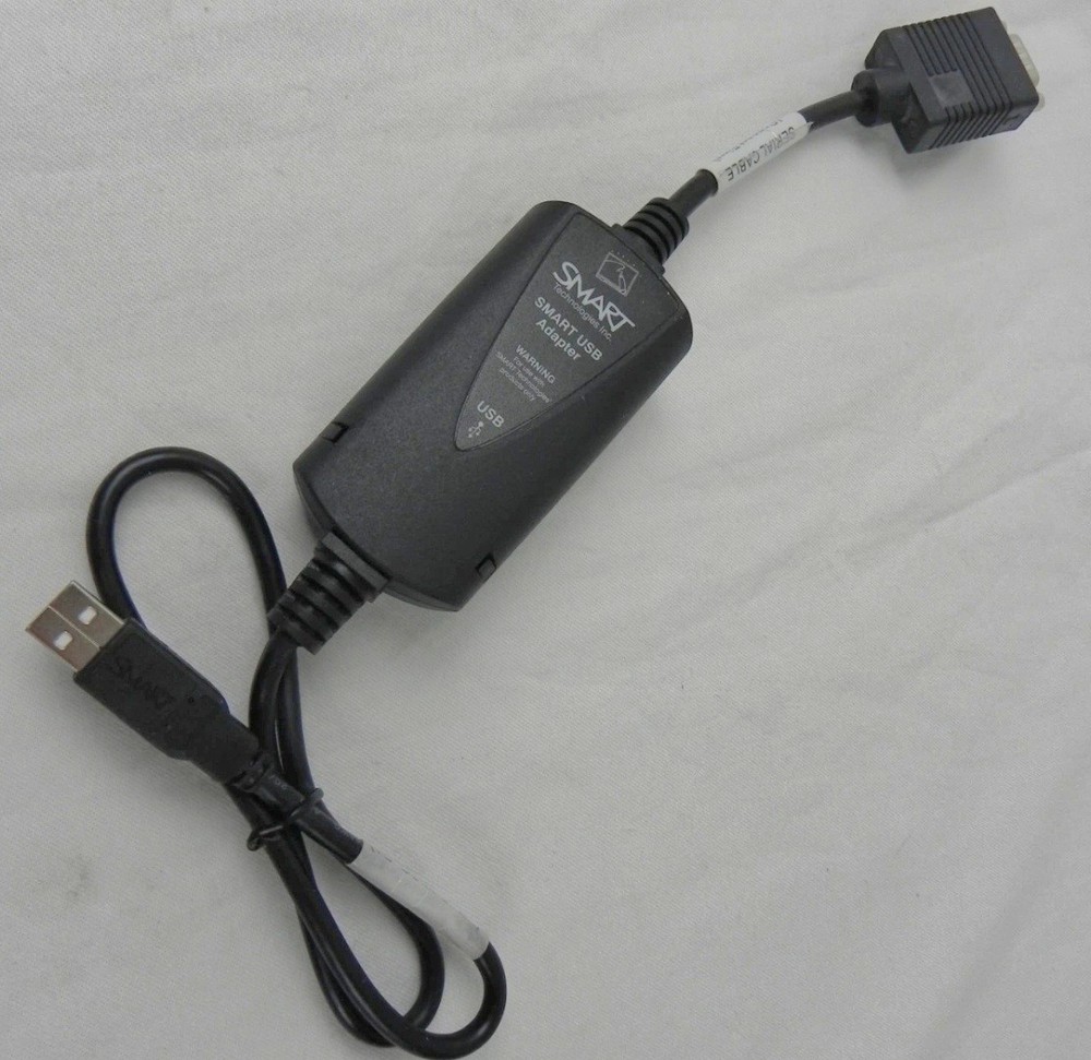 Smart Technologies USB Adapter DB9 9 Pin to USB Computer Serial Cable USB-002-00