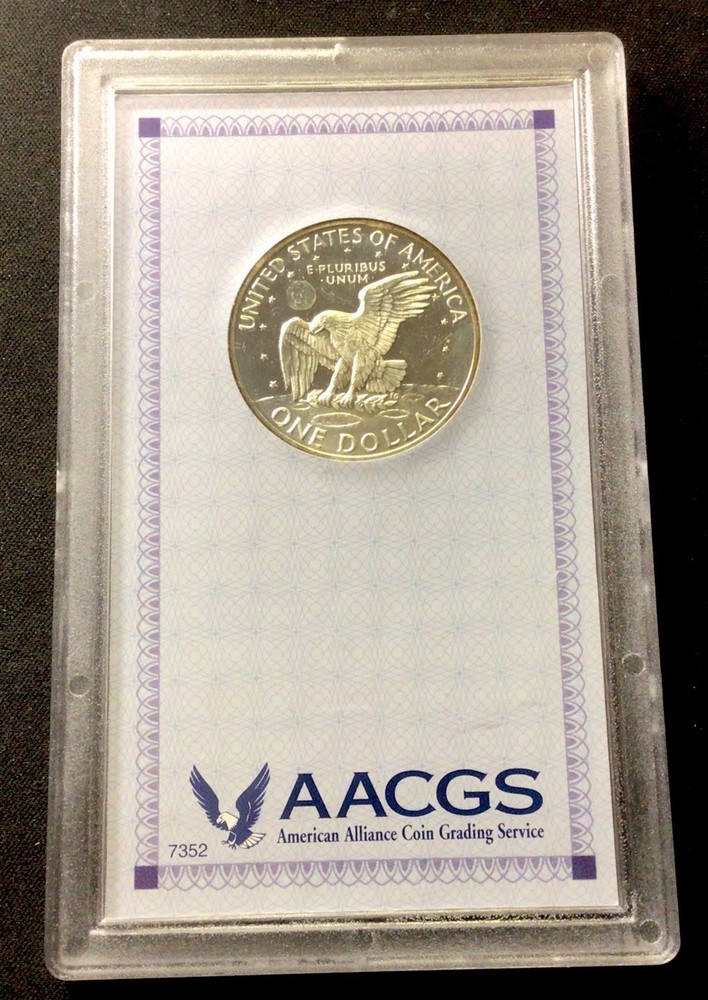 1971 S Proof Silver Eisenhower 1$! In Holder! ENN Coins