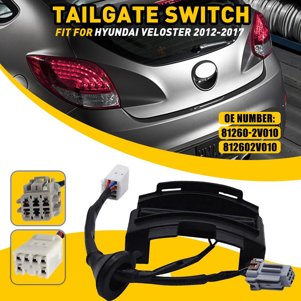 Trunk Latch Tailgate Release Switch Hatch Button For Hyundai Veloster 2012-2017