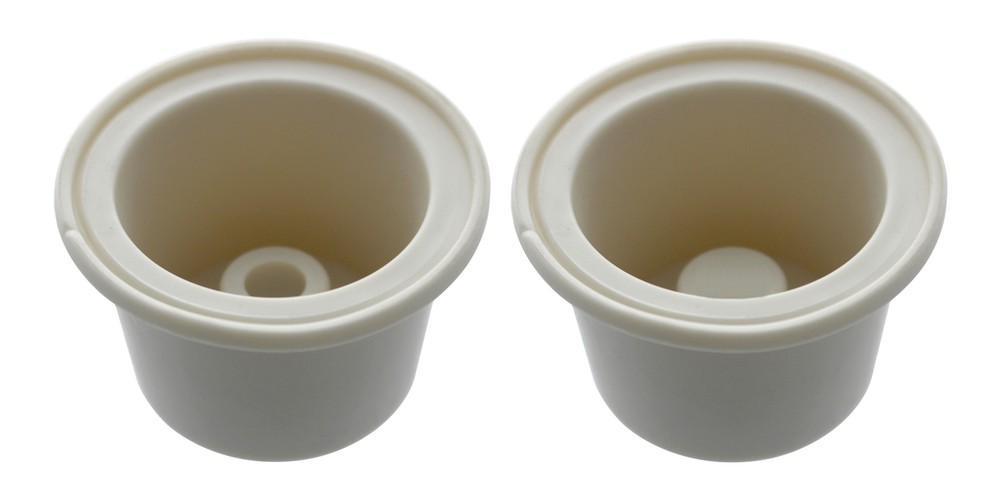 Medium Universal Carboy Bungs-1 Solid 1 Drilled