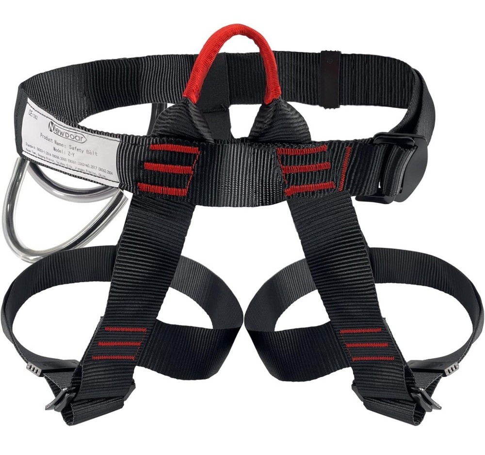 Adjustable Thickness Climbing Harness,CE Certification Wider Half Body (B4)