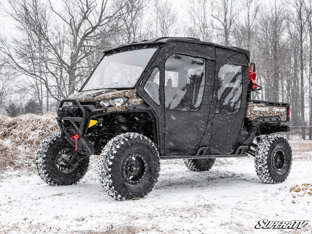 SuperATV Primal Soft Cab Enclosure Doors for Can-Am Defender MAX (4 Seater)