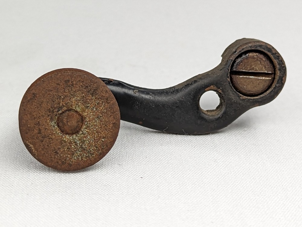 Antique White Rotary Sewing Machine Vintage Thread Guide