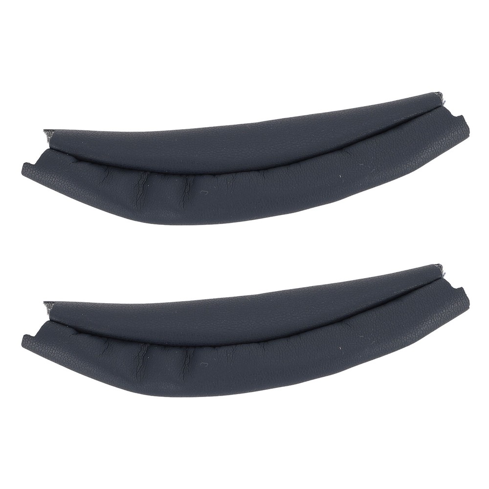 2PCS Replacement Headband Pad Protein Leather High Elasticity Headband Cush Part
