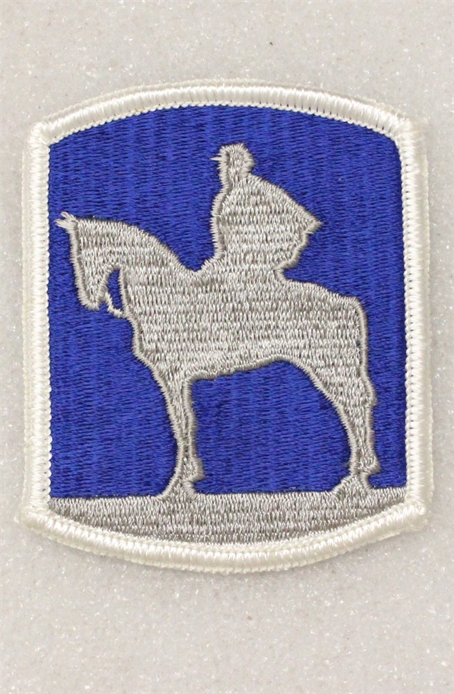 Army Patch 4798 - 116th Infantry Brigade - merrowed edge