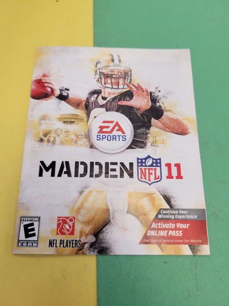 Madden NFL 11 | PS3 | Manual Only