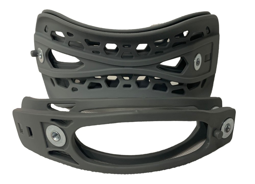 ​ALTITUDE “RIDER” SNOWBOARD BINDING ANKLE & TOE STRAP REPLACEMENT (GREY) S/M