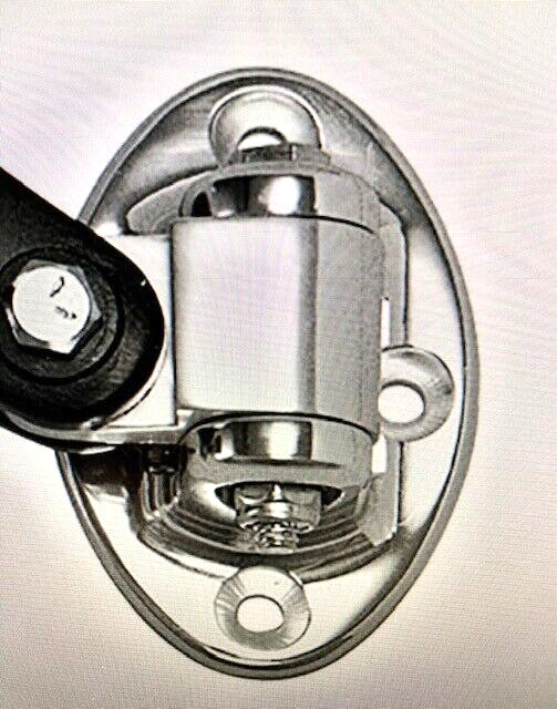 Rupp Marine Oval Antenna Mount Base Only