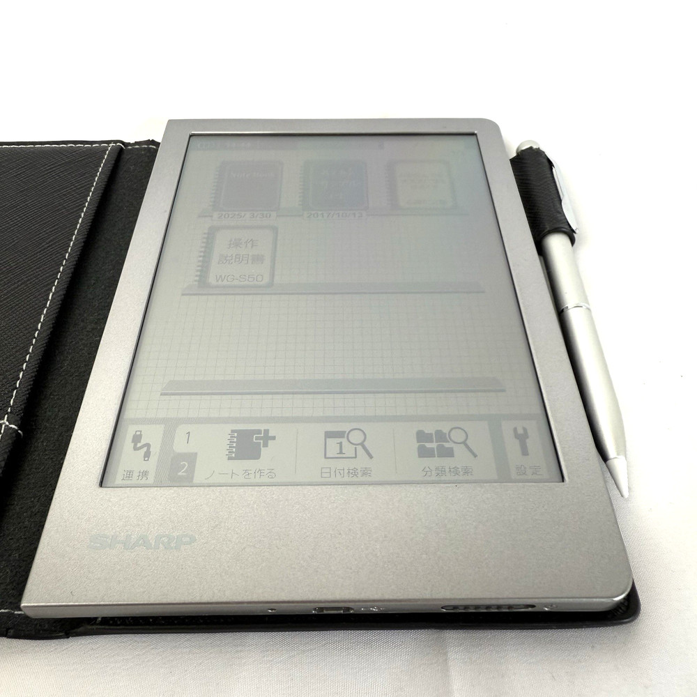 Sharp Electronic Notebook Black Series WG-S50 GENUINE