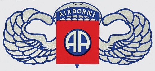Address Labels - 82 Airborne Jump Wings