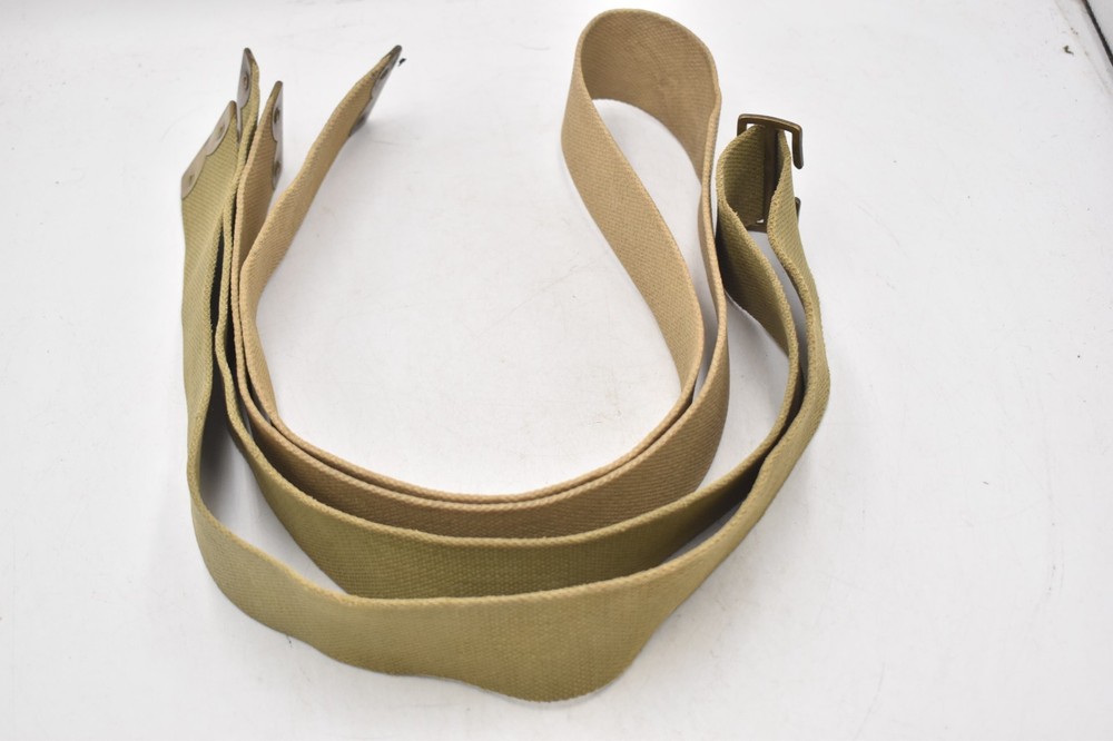 WW1 British Army 1908 Pattern Webbing Cross Straps Braces – 08 Patt