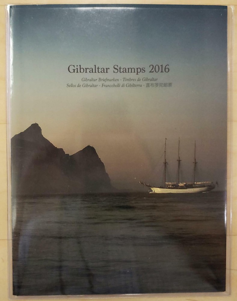 Gibraltar 2016 FULL YEAR SET IN FOLIO - MNH
