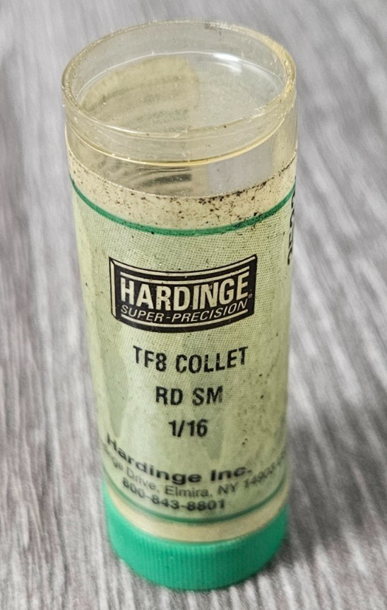 TF8 RD SM 1/16" Hardinge Collet