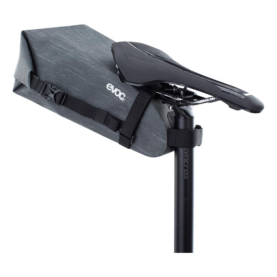EVOC WP 4L Waterproof Seat Pack - Carbon Grey, Lightweight, Durable, Reflective