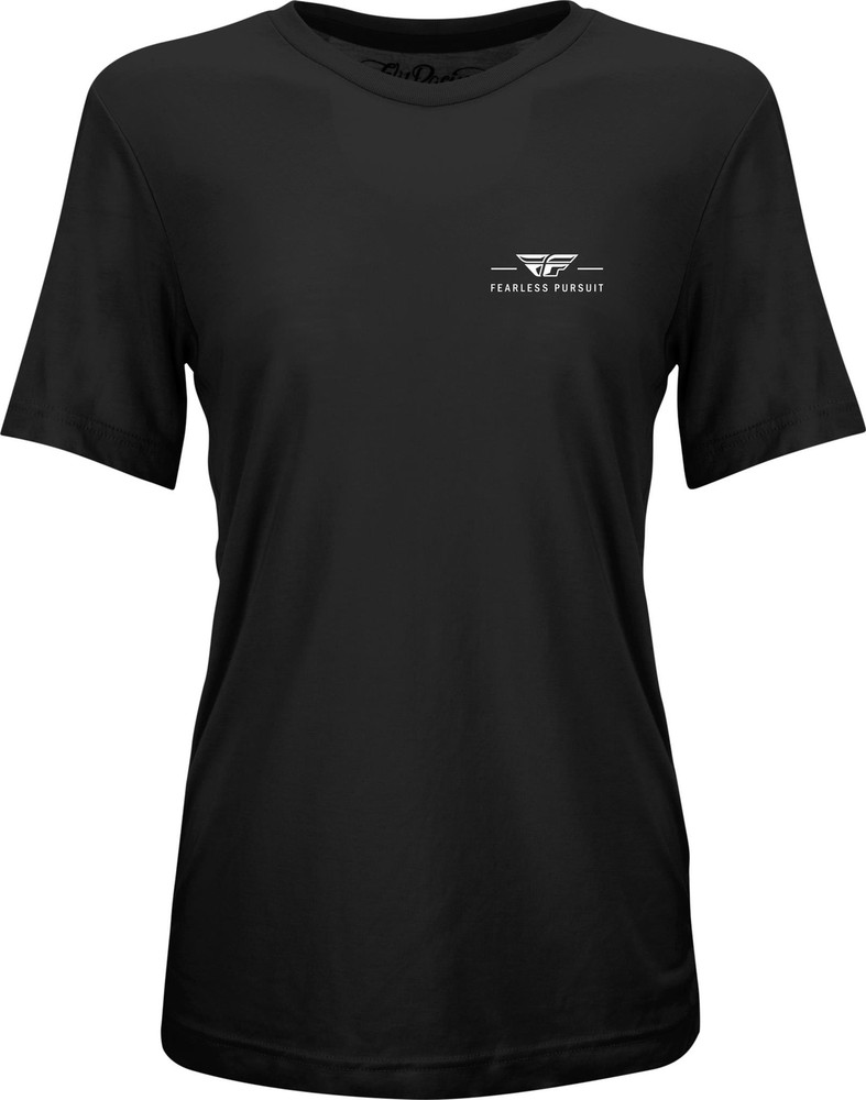 Women's Fly Motto Tee Black Sm