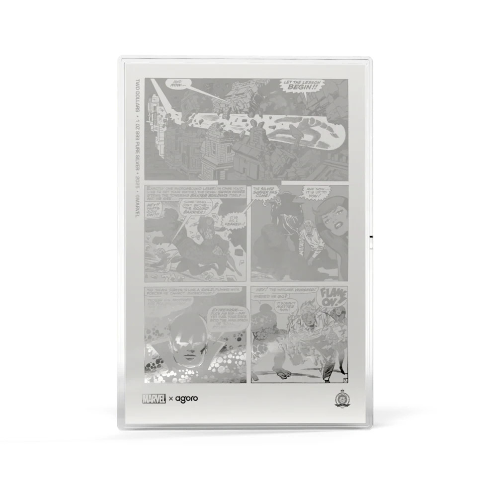 COMIX™ Marvel Fantastic Four #72 Pure Silver Foil