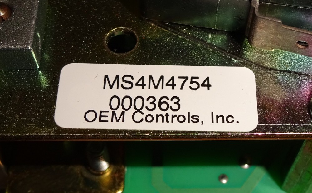 OEM Controls Inc. MS4M4754 Joystick Single Axis Control NEW