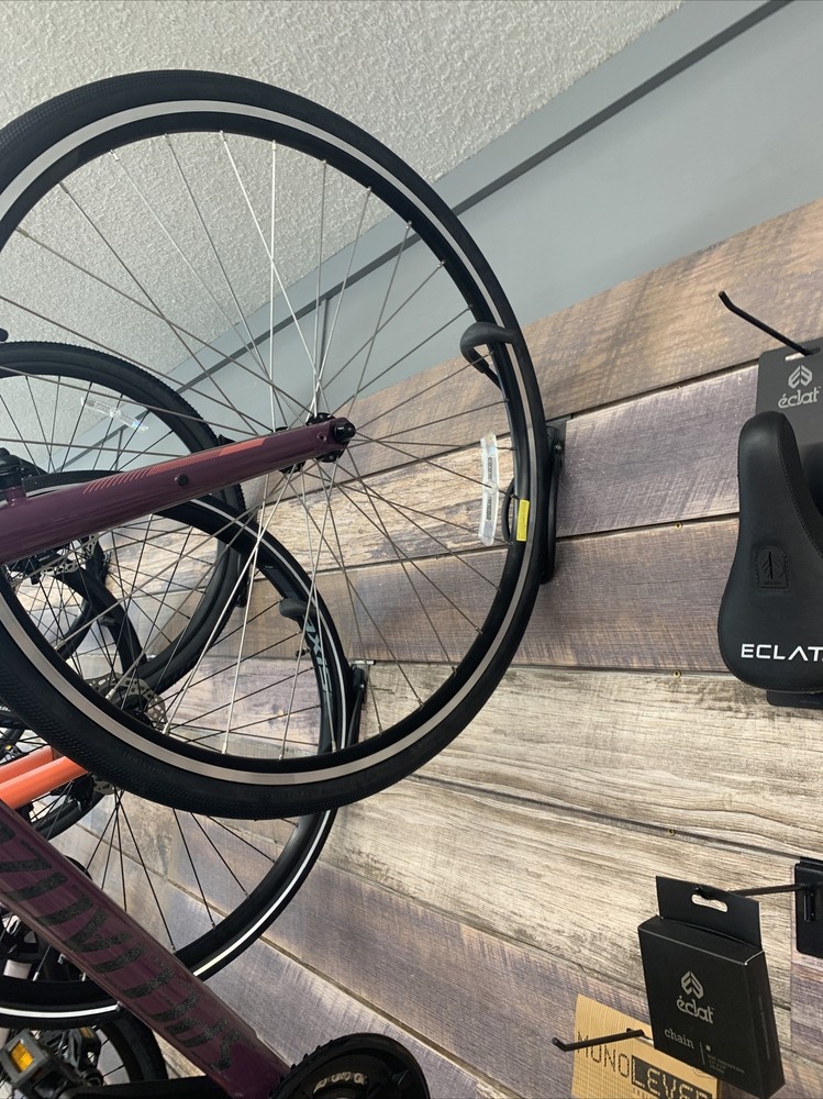 Slatwall Bicycle Hook Display Showroom Storage