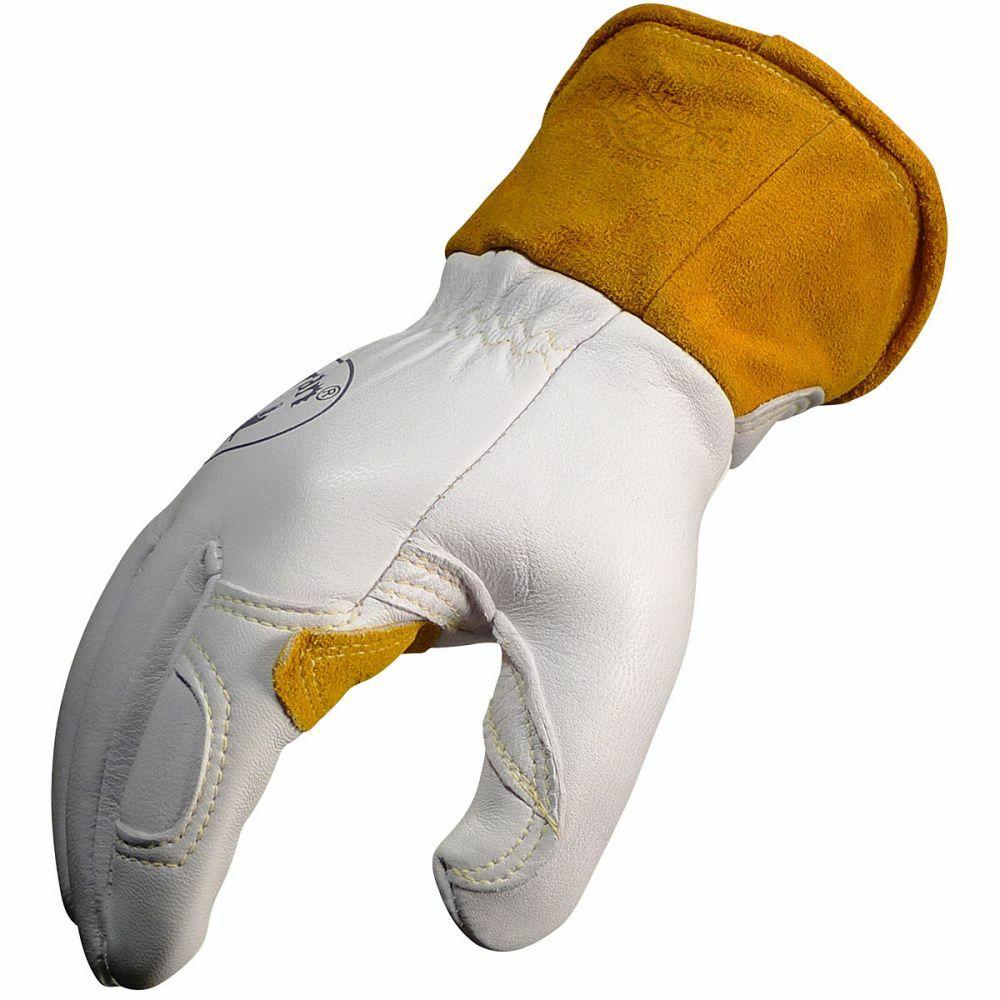 Sheep Grain Unlined Palm Wool Insulated Back TIG/MIG/Multi-Task Welding Gloves