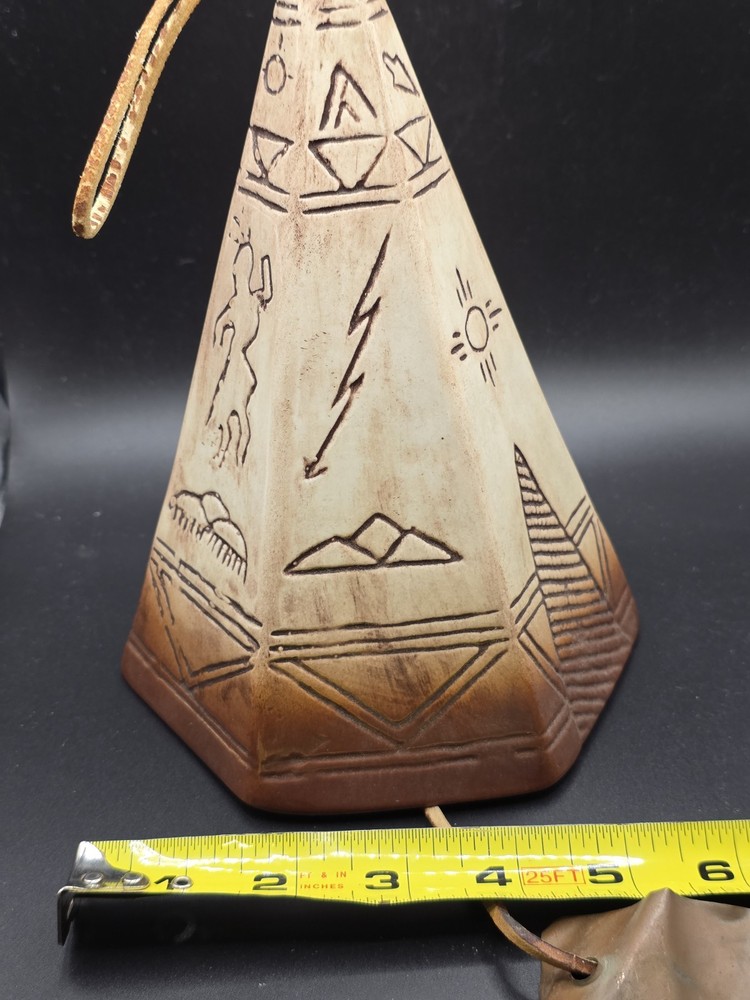 Unique Teepee Wind Chime First Nations Native American
