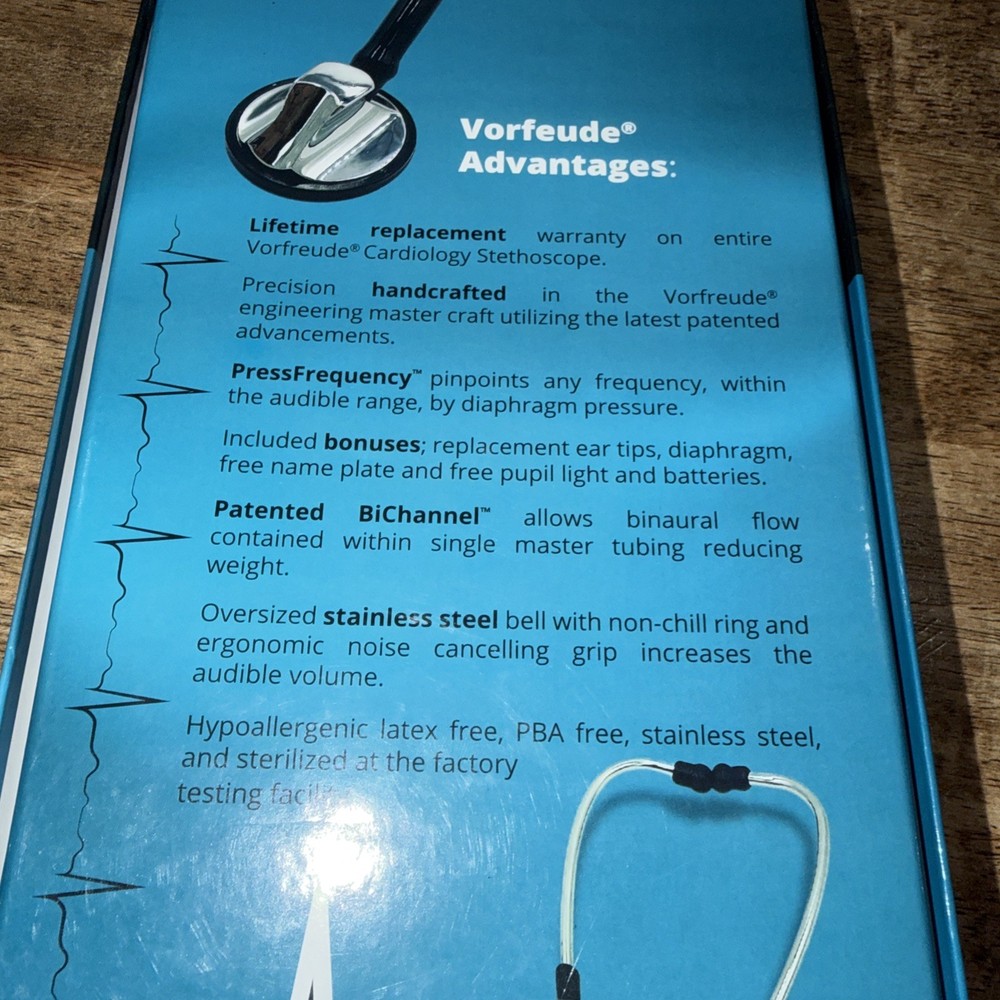 Vorfreude Stethoscope Flash Light Not Included