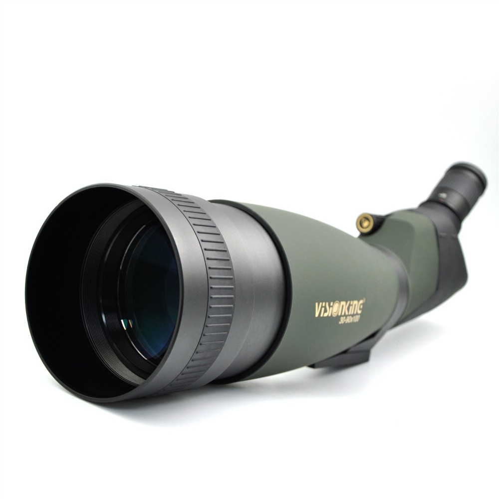 Visionking 30-90x100 Waterproof Spotting Scope with Tripod & Case Gift