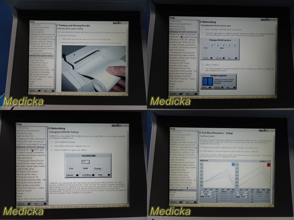 Audioscan VF-1 Verifit Real-Ear Hearing Aid Analyzer W/ Modules & Access ~ 33086