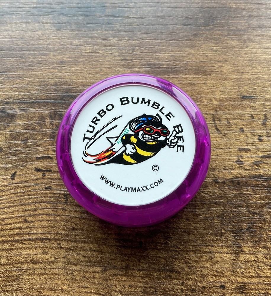 Vintage Playmaxx Hyper Wasp Turbo Bee X Ray Proyo Translucent Purple Used