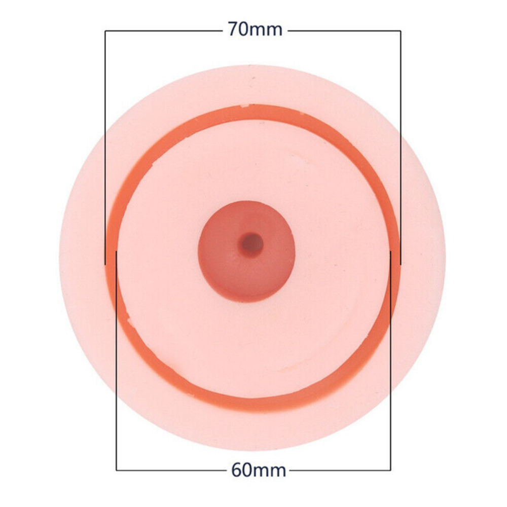 2PCS Universal Silicone Replacement Sleeve for Penis Pump Part Accessory Seal