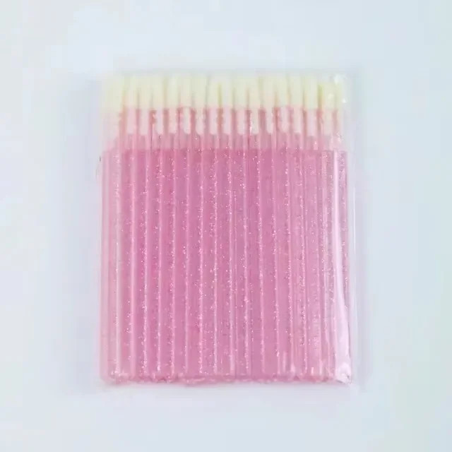 Disposable Lip Brush Applicators 100 Pcs