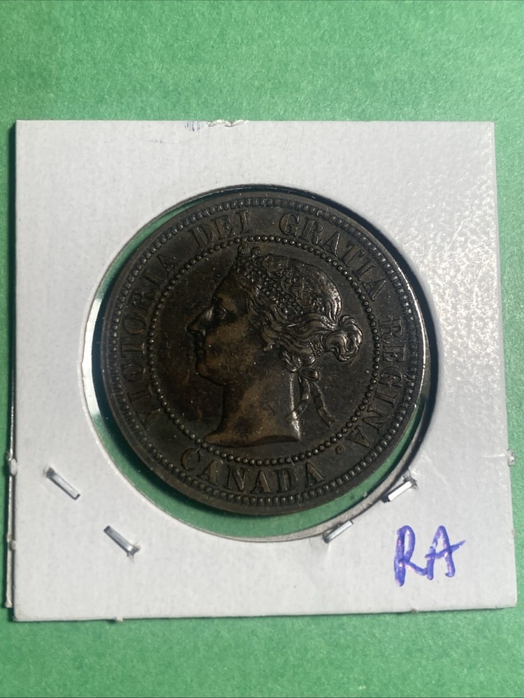 1882-H Canada 1 Cent XF