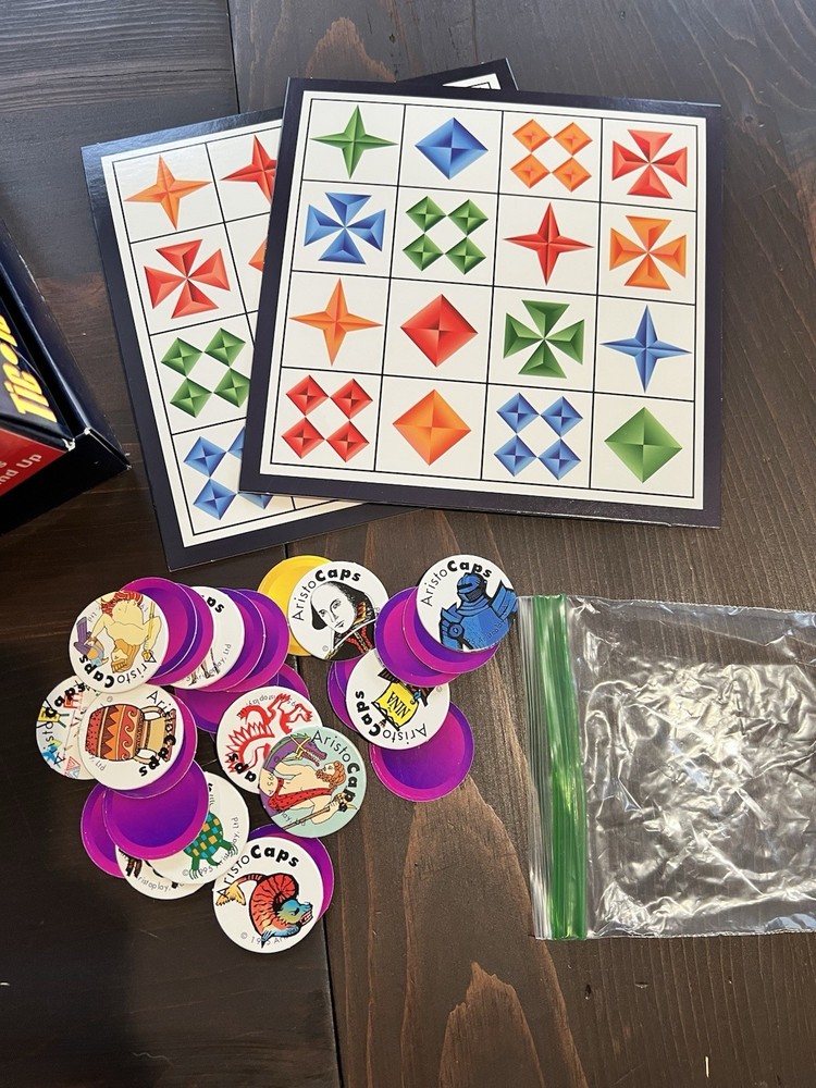 Tic Tac Twice Math Game Aristoplay All Pieces Complete