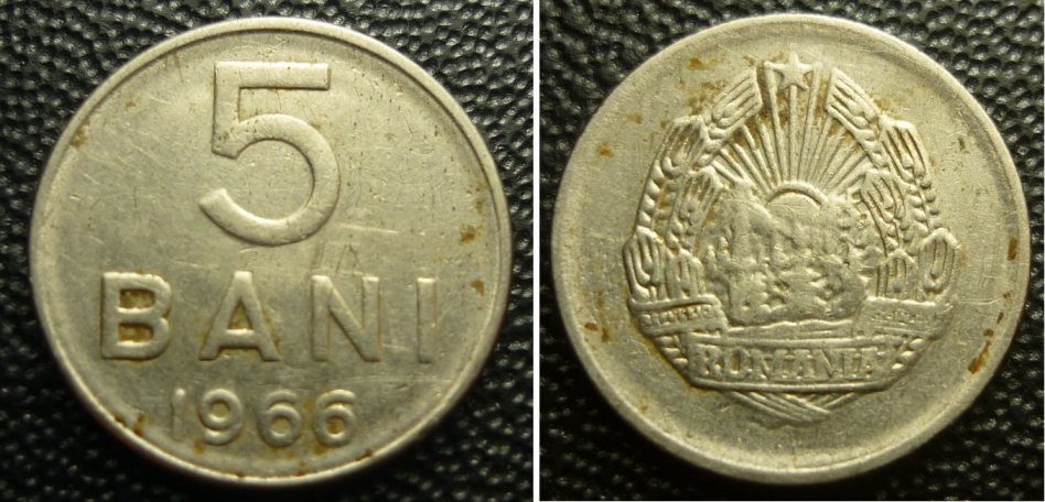 5 Bani 1966 Romania