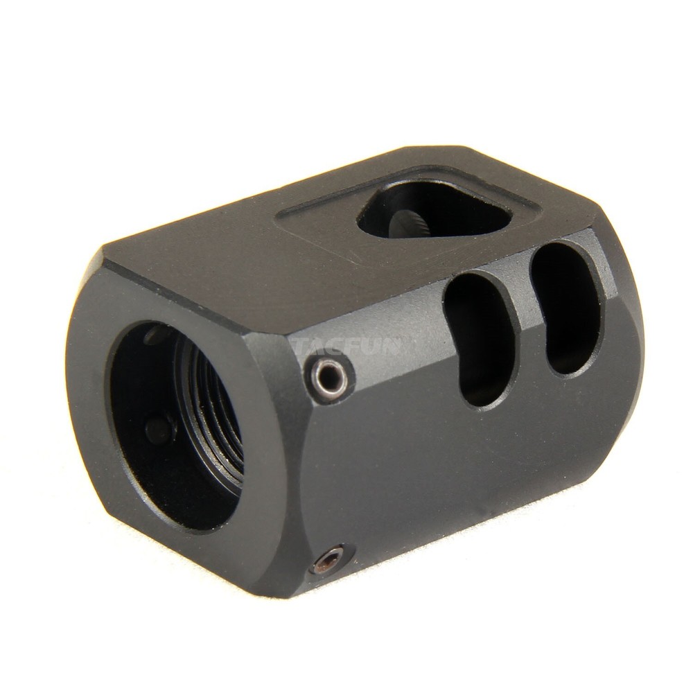 9MM Muzzle Brake 1/2x28 TPI Compensator for GLOCK