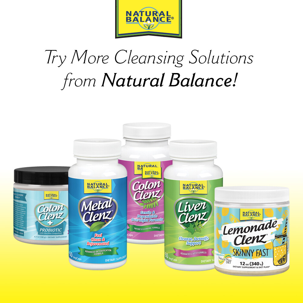 Natural Balance Intestinal Clenz | 400 VegCaps, 80 Serv.