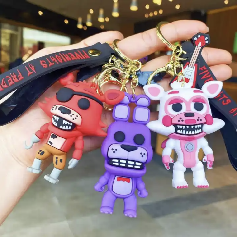 FNAF Five Nights at Freddy's 3-D Keychain