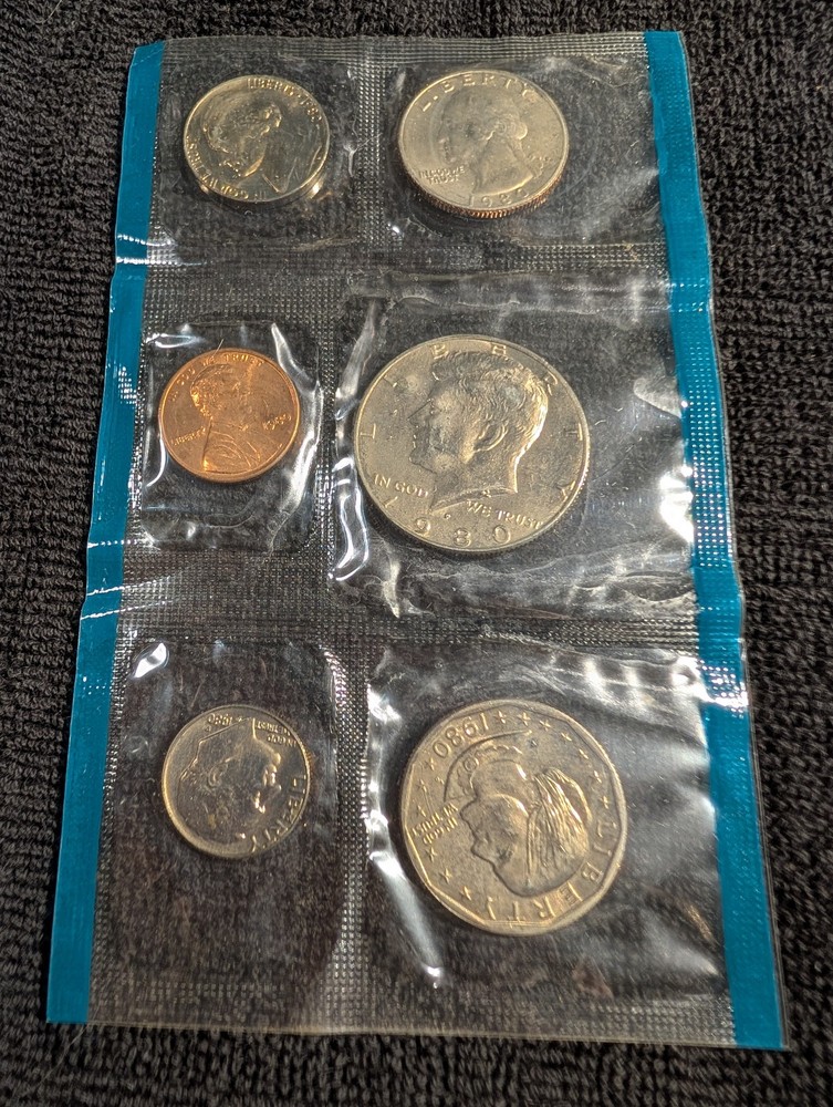 1980 US Mint Uncirculated set OGP