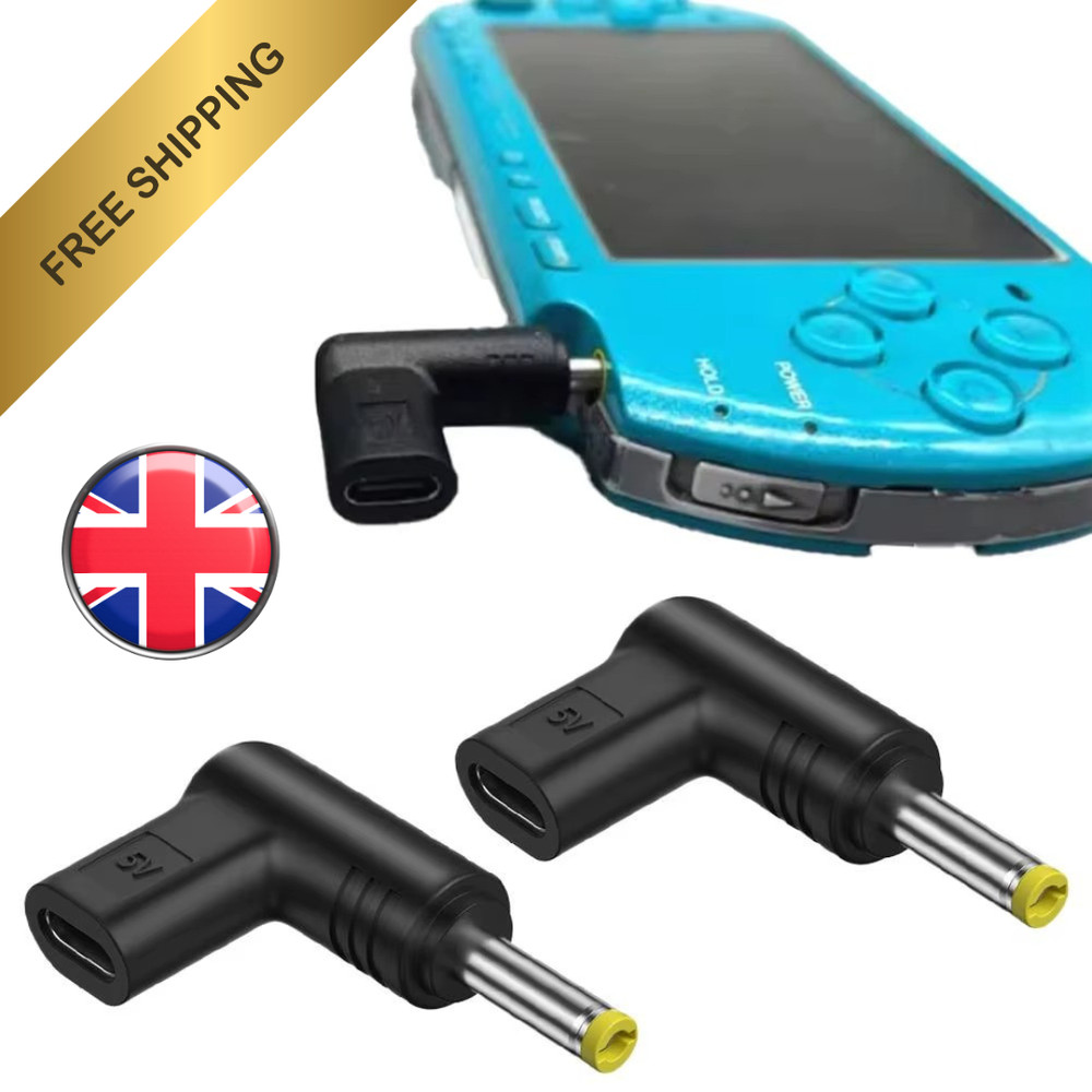 PSP USB-C Charging Adapter for 1000 2000 3000 E1000 Type C