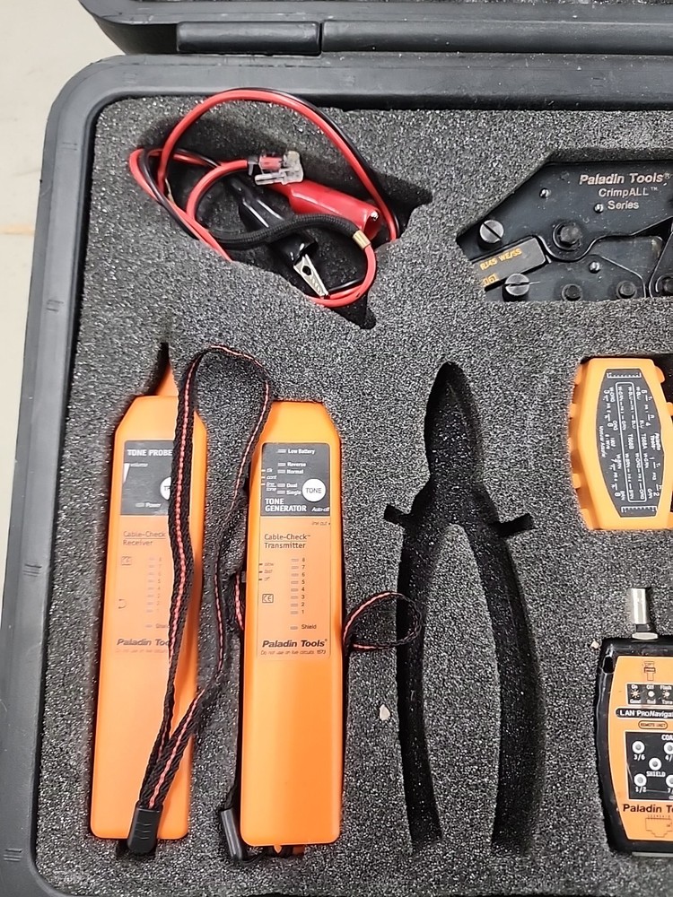 PALADIN TOOLS LAN AND TELECOM CABLE TESTING KIT 1573