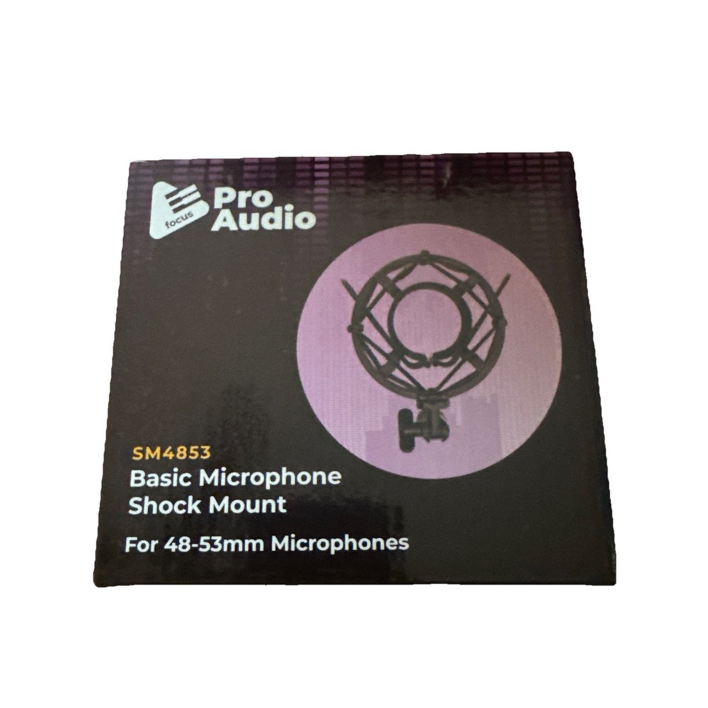 FocusProAudio Basic Microphone Shock Mount for 48 53mm Microphones