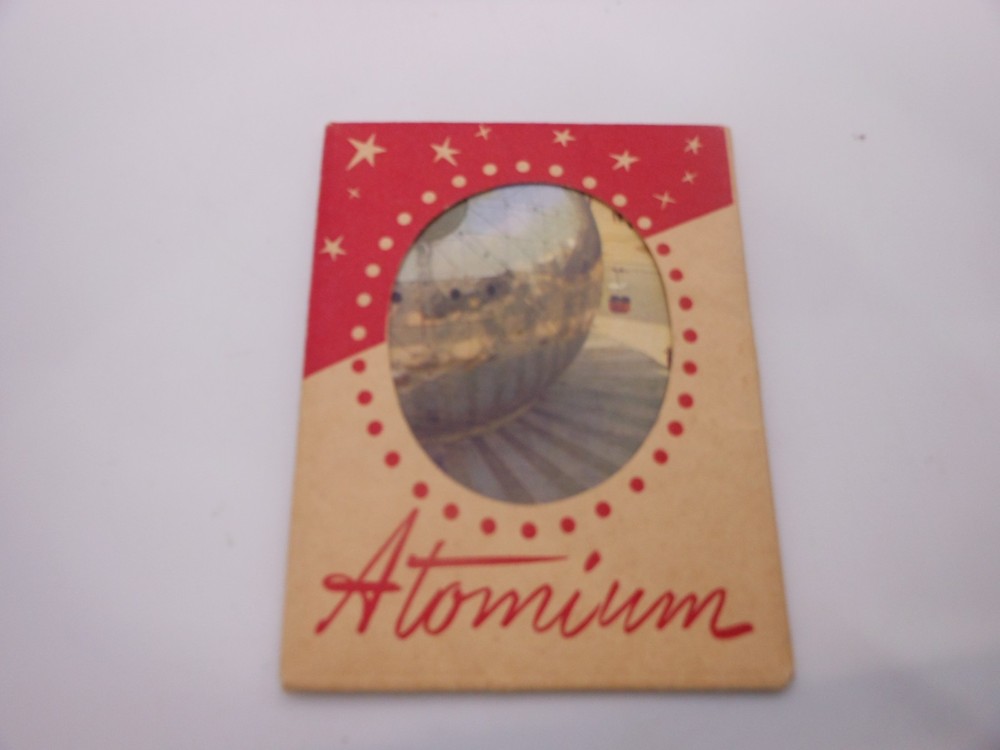 Vtg Brussels Souvenir Photo Packet: ATOMIUM