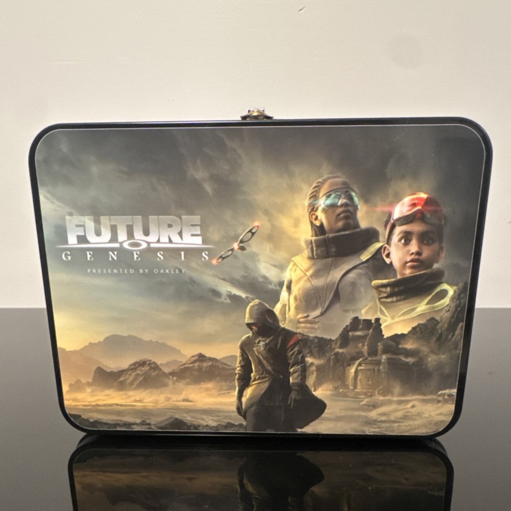 RARE Oakley Future Genesis Metal Lunchbox