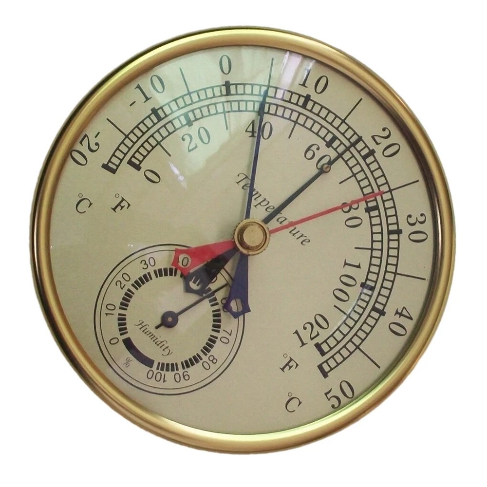 Wheather Meter Minimum Maximum Temperature Reading Thermometer Hygrometer