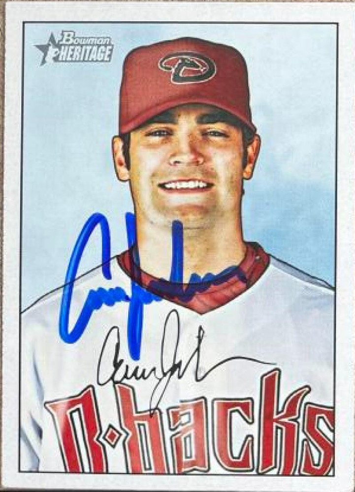 Conor Jackson Autographed 2007 Bowman Heritage #89