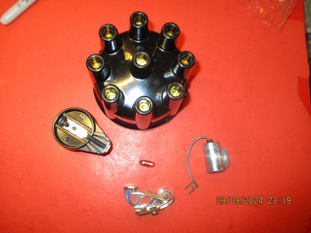 BUICK  1953-1956   V8  -DISTRIBUTOR CAP & ROTOR-POINT-COND.