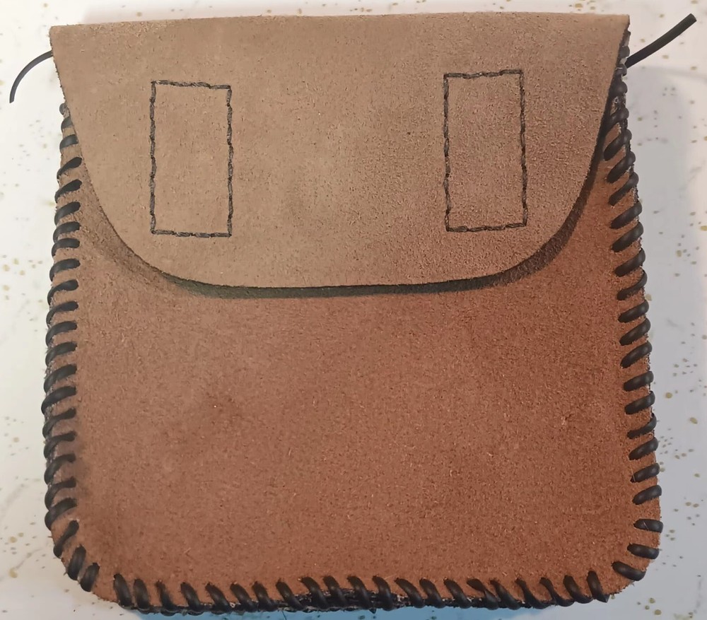 Leather Belt Loop Bag Ammo Pouch