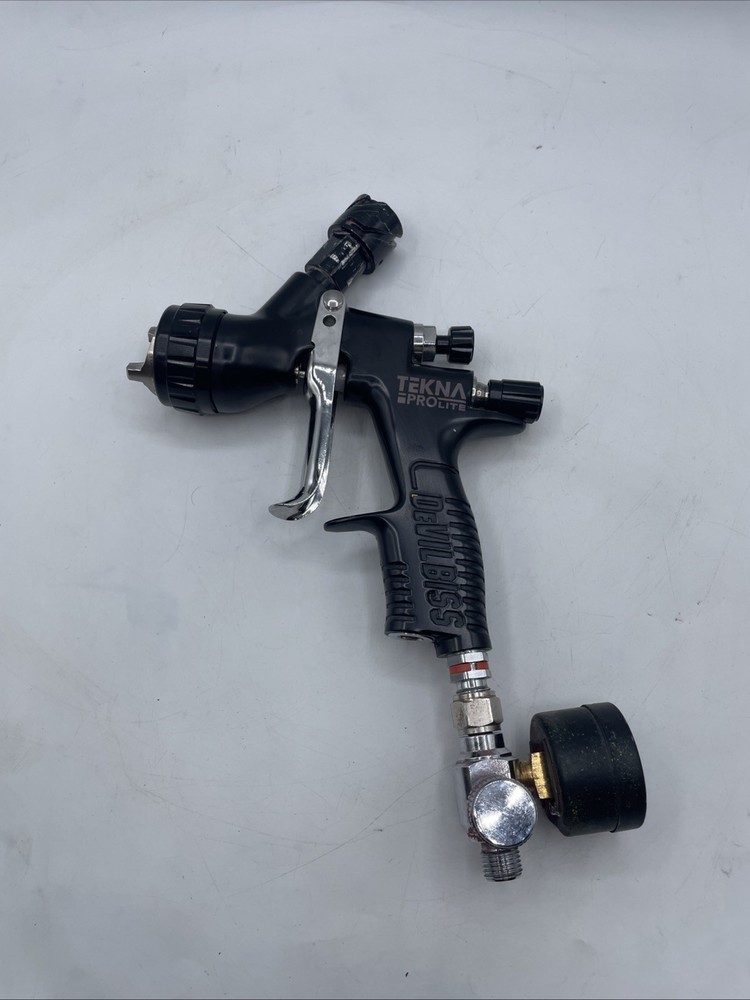 Devilbiss Tekna Pro 1.4mm (Fully Flushed Spray) Tested Working Free Shipping