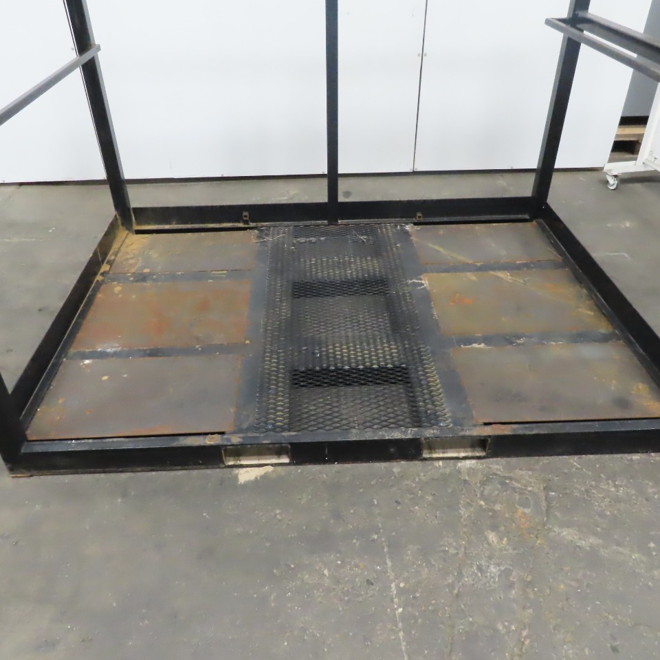 61"x83"x65" Custom Heavy Duty Stackable Material Storage Rack