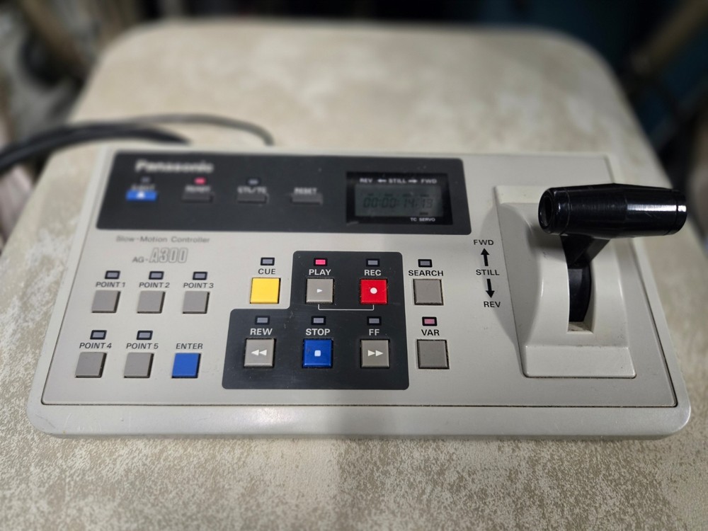 Panasonic AG-A300 Slow Motion Edit Controller w/Power Supply - TESTED!