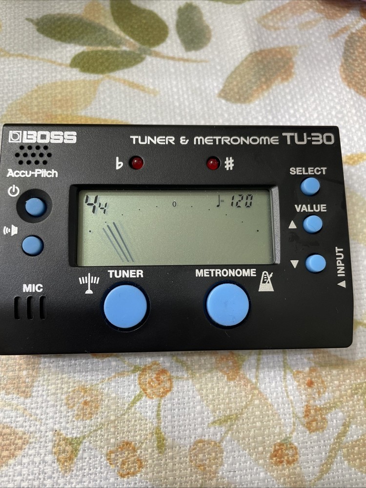 Boss TU-30 Metronome Tuner OPEN BOX